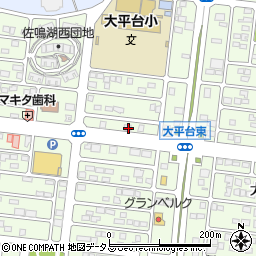 佐鳴窯陶芸教室周辺の地図