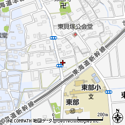 静岡県磐田市東貝塚1141周辺の地図