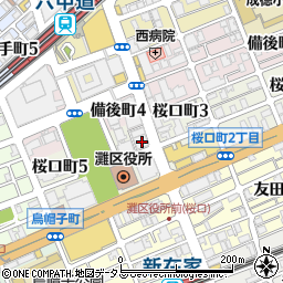 よつば薬局六甲店周辺の地図