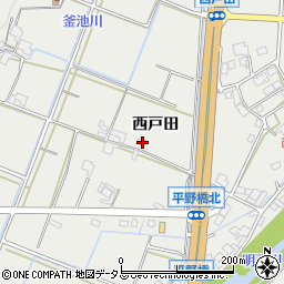 兵庫県神戸市西区平野町西戸田383周辺の地図