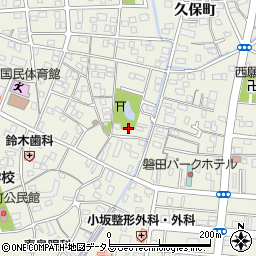 静岡県磐田市中泉周辺の地図