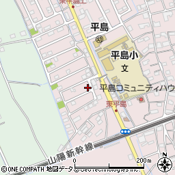 岡山県岡山市東区東平島1196周辺の地図