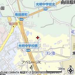 奈良県生駒市小明町1815周辺の地図