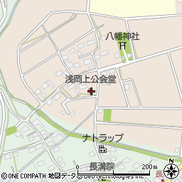 静岡県袋井市浅岡953-1周辺の地図