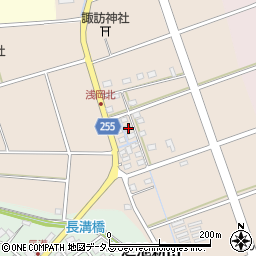静岡県袋井市浅岡662周辺の地図