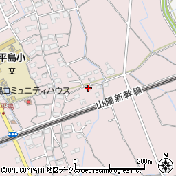 岡山県岡山市東区東平島453周辺の地図