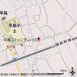 岡山県岡山市東区東平島682周辺の地図