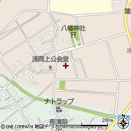 静岡県袋井市浅岡1049周辺の地図