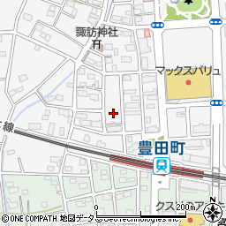 タイムズ静岡豊田町駅前第２駐車場周辺の地図