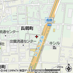 静岡県浜松市中央区長鶴町218周辺の地図