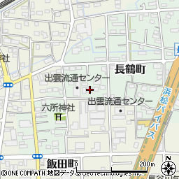静岡県浜松市中央区長鶴町40周辺の地図