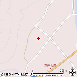 広島県三次市三若町382周辺の地図