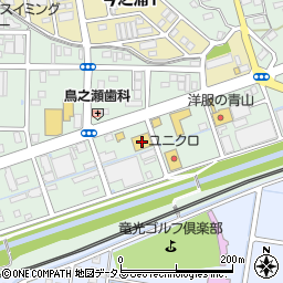 西松屋磐田店周辺の地図