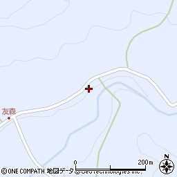 広島県三次市甲奴町梶田695周辺の地図