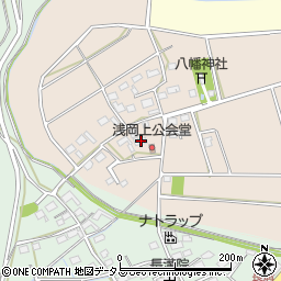 静岡県袋井市浅岡951周辺の地図