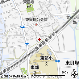静岡県磐田市東貝塚1214周辺の地図