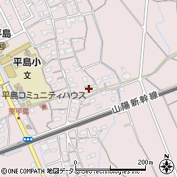 岡山県岡山市東区東平島681周辺の地図