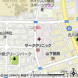 静岡県磐田市二之宮浅間2-2周辺の地図