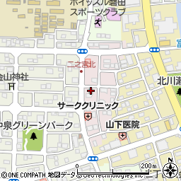 浅間公会堂周辺の地図