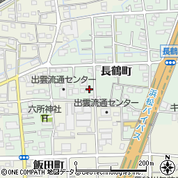 静岡県浜松市中央区長鶴町48周辺の地図
