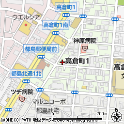 大阪都島モラロジー事務所周辺の地図