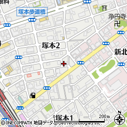 塚本ハウス周辺の地図