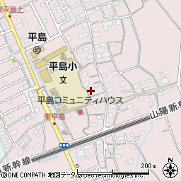 岡山県岡山市東区東平島1300周辺の地図