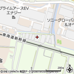豊能運送株式会社　静岡第二倉庫周辺の地図