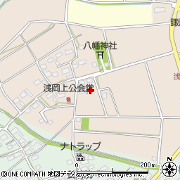 静岡県袋井市浅岡1050周辺の地図