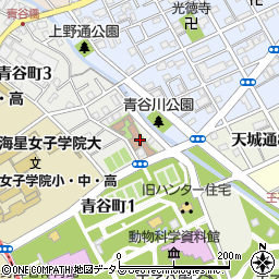 神戸婦人同情会青谷愛児園周辺の地図