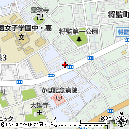 静岡県浜松市中央区神立町521周辺の地図
