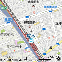 三輝興業株式会社周辺の地図