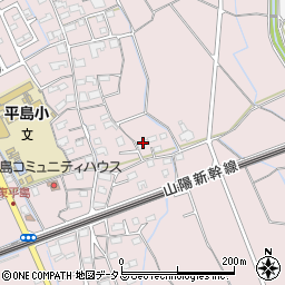 岡山県岡山市東区東平島670周辺の地図