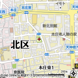 本庄川崎公園周辺の地図