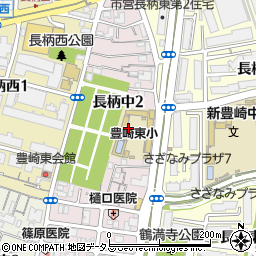 大阪府大阪市北区長柄中周辺の地図