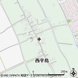 岡山県岡山市東区西平島151周辺の地図
