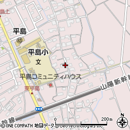 岡山県岡山市東区東平島1308周辺の地図