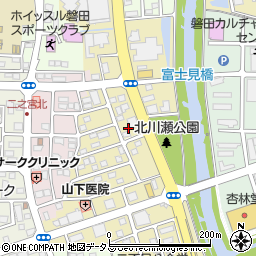 静岡県磐田市二之宮東9-9周辺の地図