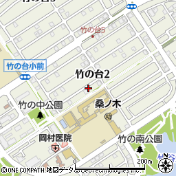 兵庫県神戸市西区竹の台周辺の地図