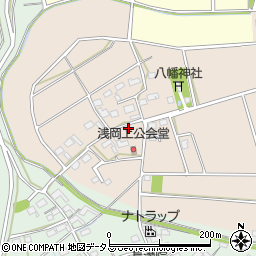 静岡県袋井市浅岡971周辺の地図