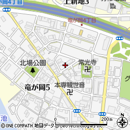 学心塾・岩岡教室周辺の地図