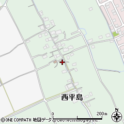 岡山県岡山市東区西平島506周辺の地図