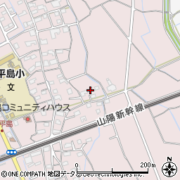 岡山県岡山市東区東平島673周辺の地図