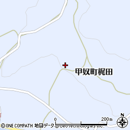 広島県三次市甲奴町梶田1002周辺の地図