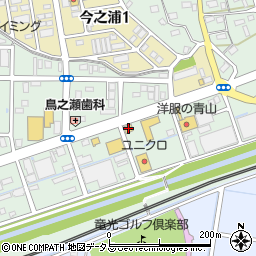 サイゼリヤ磐田鳥之瀬店周辺の地図