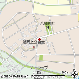 静岡県袋井市浅岡1041周辺の地図
