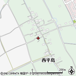 岡山県岡山市東区西平島504周辺の地図