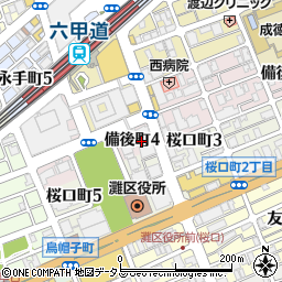 Ａｃｕｒａ　六甲道周辺の地図