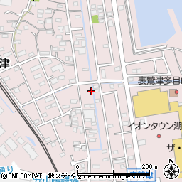 静岡県湖西市鷲津2466周辺の地図