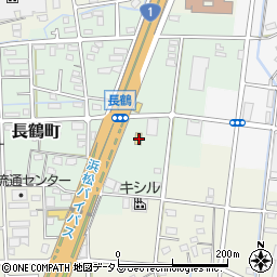 静岡県浜松市中央区長鶴町245周辺の地図